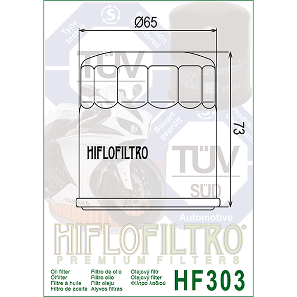 HIFLO Oljefilter HF303