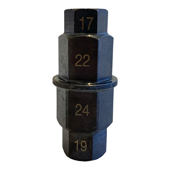 ATV LAB Hjulakselhylse 17-19-22-24 3/8in