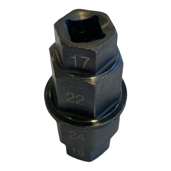 ATV LAB Hjulakselhylse 17-19-22-24 3/8in