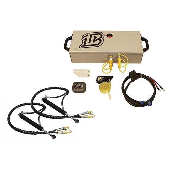 Iron Baltic (IB) IB ATV/UTV HYDRAULISK Plogpakke V-Plog 180cm Sentermontert GEN II