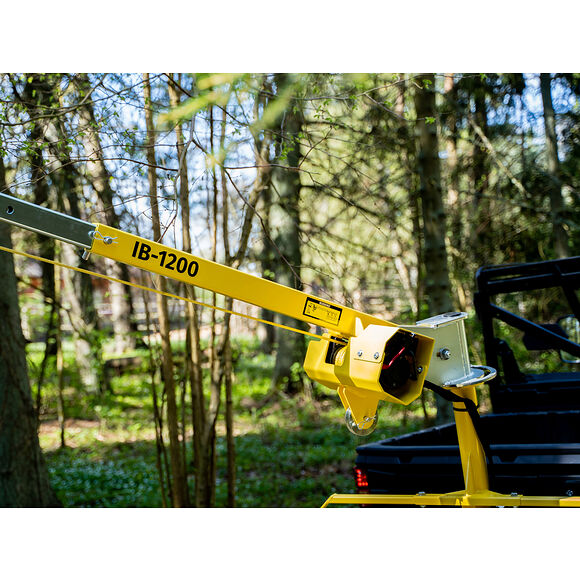 Iron Baltic (IB) Elektrisk vinsj til lunningvogn/tømmervogn/flakvogn