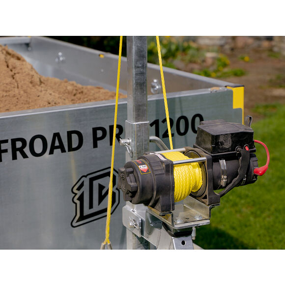 Iron Baltic (IB) Elektrisk vinsj til lunningvogn/tømmervogn/flakvogn