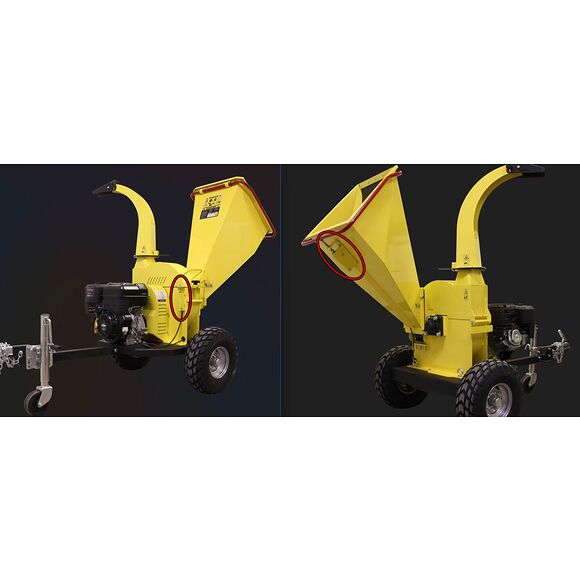 Iron Baltic (IB) Nødstoppbryter Flishugg PRO-14HP