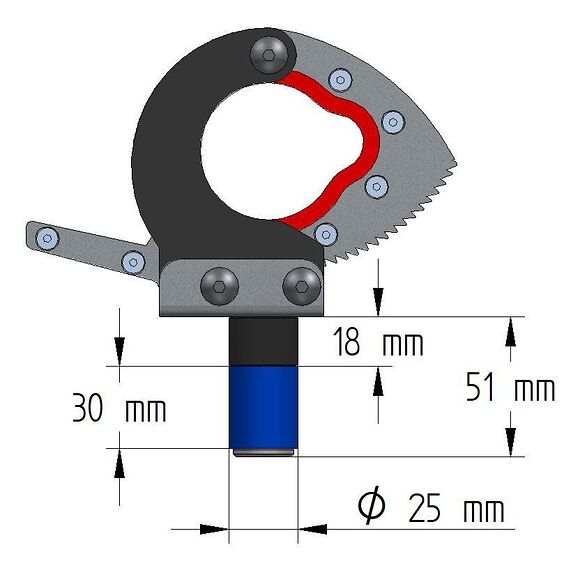 Iron Baltic (IB) Hurtigfeste for redskaper (Polaris / kompositt lastestativ)