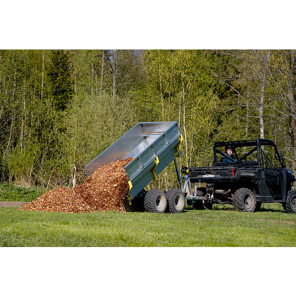 Iron Baltic (IB) IB Planhenger Boggi ATV Offroad 1200 med Tippkran & Elektrisk Vinsj