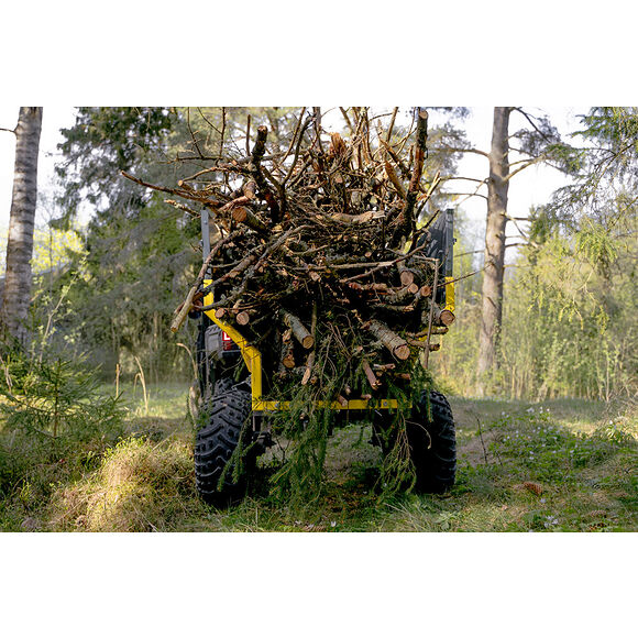 Iron Baltic (IB) IB Planhenger Boggi ATV Offroad 1200 med Tippkran & Elektrisk Vinsj
