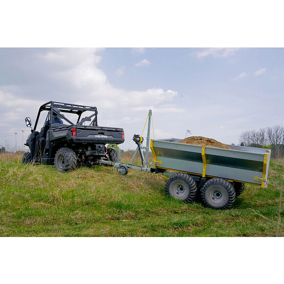 Iron Baltic (IB) IB Planhenger Boggi ATV Offroad 1200 med Tippkran & Elektrisk Vinsj