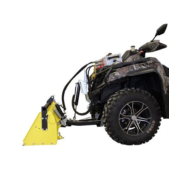 Iron Baltic (IB) IB plog og bøtte 128 cm - 2 i 1 modulær plog bøtte hydraulisk komplett