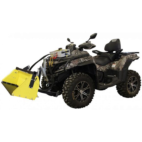 Iron Baltic (IB) IB plog og bøtte 128 cm - 2 i 1 modulær plog bøtte hydraulisk komplett