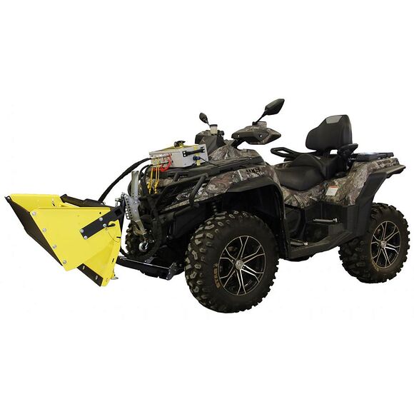 Iron Baltic (IB) IB plog og bøtte 128 cm - 2 i 1 modulær plog bøtte hydraulisk komplett