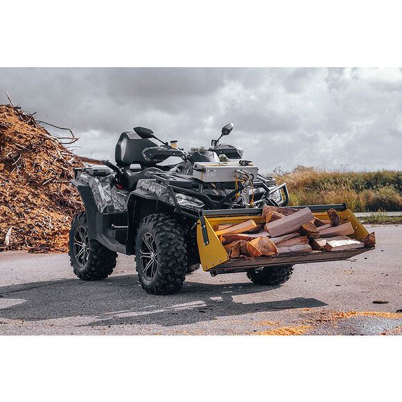 Iron Baltic (IB) IB plog og bøtte 128 cm - 2 i 1 modulær plog bøtte hydraulisk komplett