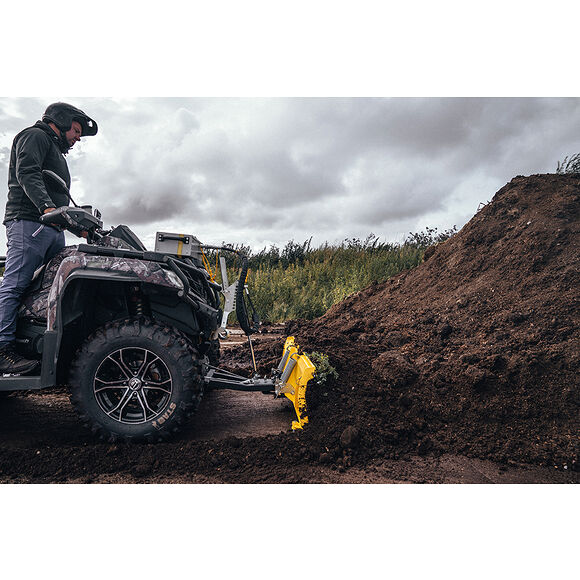 Iron Baltic (IB) IB plog og bøtte 128 cm - 2 i 1 modulær plog bøtte hydraulisk komplett