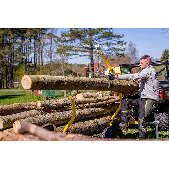 Iron Baltic (IB) IB Multihenger Boggi ATV Offroad 1200 med Kran & Elektrisk Vinsj