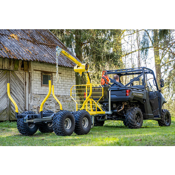 Iron Baltic (IB) IB Multihenger Boggi ATV Offroad 1200 med Kran & Elektrisk Vinsj