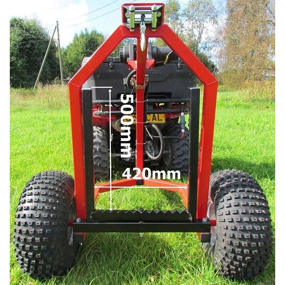 Iron Baltic (IB) Roterbar lastebærer til Lunningsvogn