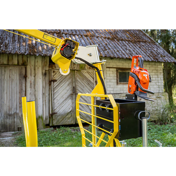 Iron Baltic (IB) IB Tømmerhenger Boggi ATV Offroad 1200 med Kran & Elektrisk Vinsj