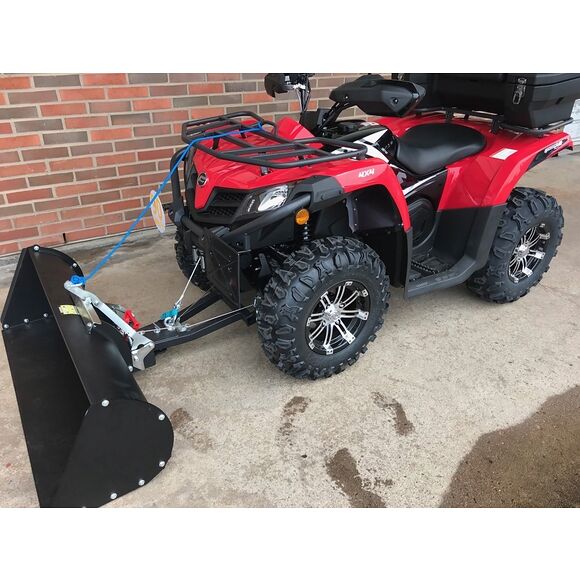 Iron Baltic (IB) ATV Bøtte 128 cm Iron baltic Komplett (plog + bøtte)