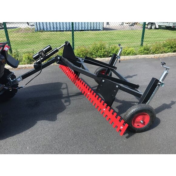 ROUGHWORX ATV Veiskrape/Veisladd 180 cm med elhydraulisk løft