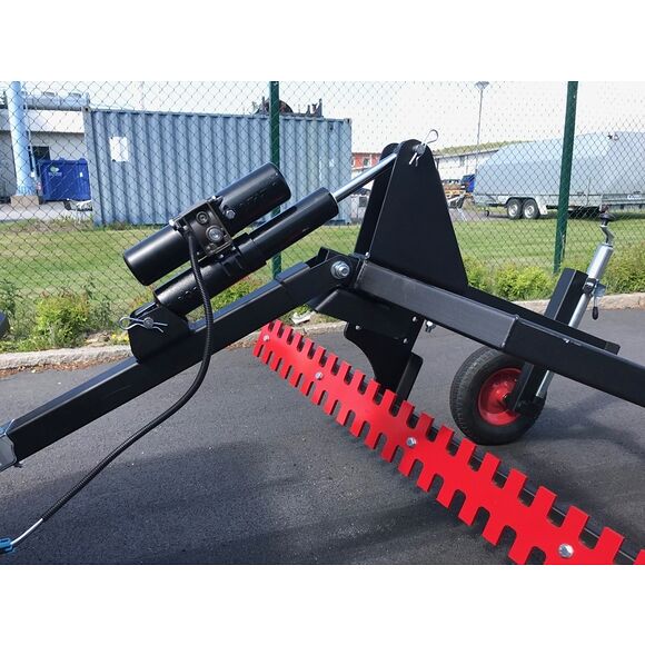 ROUGHWORX ATV Veiskrape/Veisladd 180 cm med elhydraulisk løft