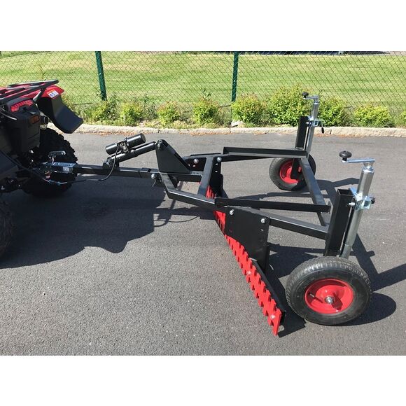 ROUGHWORX ATV Veiskrape/Veisladd 180 cm med elhydraulisk løft