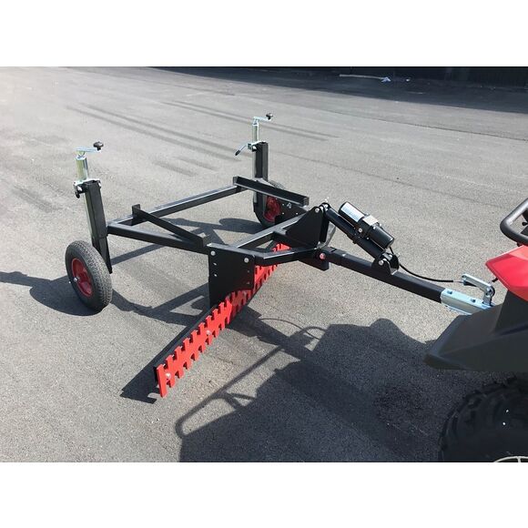 ROUGHWORX ATV Veiskrape/Veisladd 180 cm med elhydraulisk løft