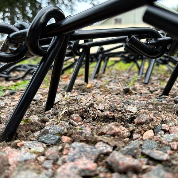 ROUGHWORX Heavy Duty Trekkharv 120x120cm