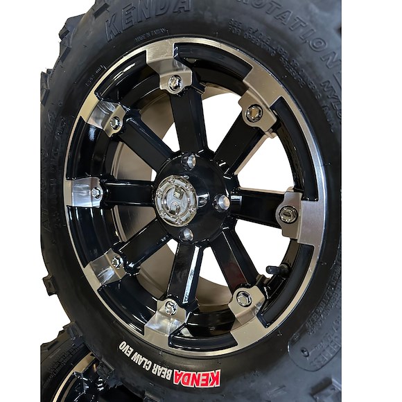 KENDA ATV Dekk på felg Kenda K592 26 Tommer på 14 Tommer Aluminiumfelg 4/136