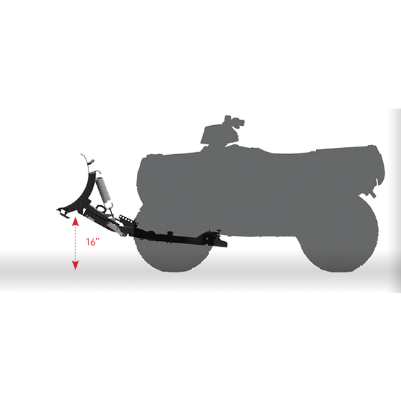 KIMPEX Kimpex Click N Go 2 ATV Plogpakke 167 cm