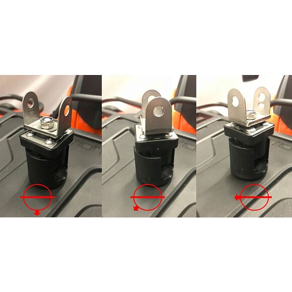 ATV-PRO Universal Rørfeste for Ekstralys 360