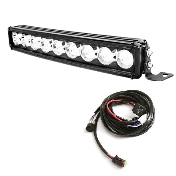 HBA LED Ekstralysrampe 17 tommer 90W / 6349 lumen med strømkabel
