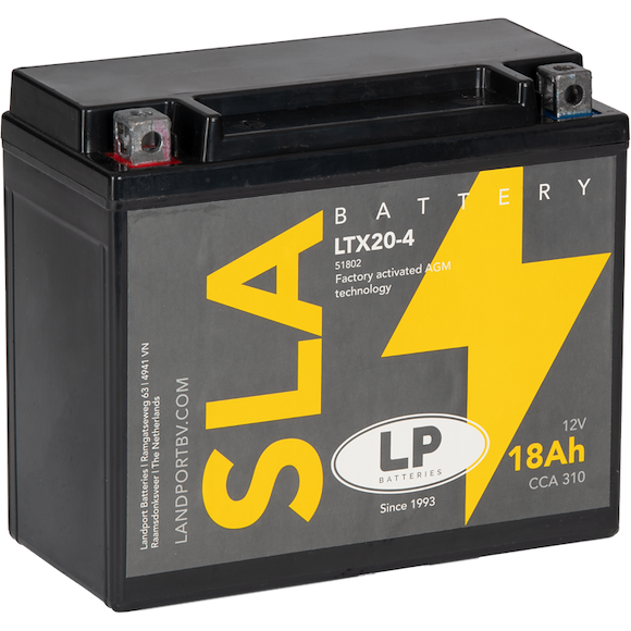 LP Batteries LP ATV Batteri LTX20 SLA 12V (YTX20)