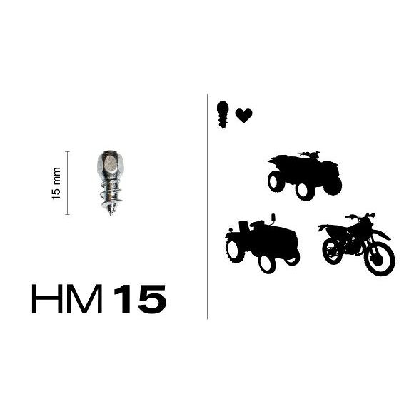 MaxiGrip Maxi Grip HM15 Skrupigg 3 mm 100 stk.