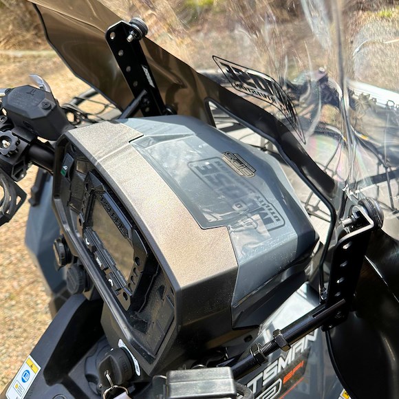 MOOSE Moose ATV vindrute Universal med Cut-out