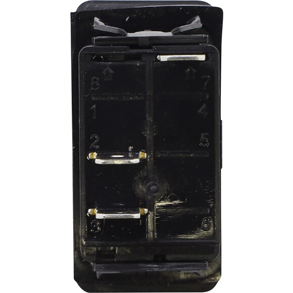 MOOSE Strømbryter dashbord Rock Lights blå