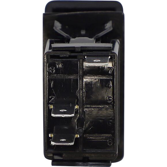 MOOSE Strømbryter dashbord Stereo rød