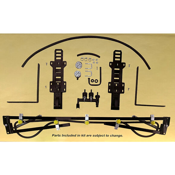 MOOSE 95 liters sprøyteaggregat komplett med sprøytebom og 5 dyser