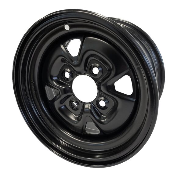 MOOSE ATV Stålfelg 12x7 4/110 5+2 Sort