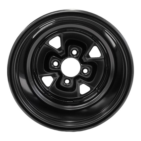MOOSE ATV Stålfelg 12x7 4/110 5+2 Sort