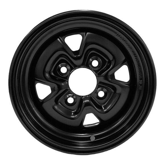 MOOSE ATV Stålfelg 12x7 4/110 5+2 Sort