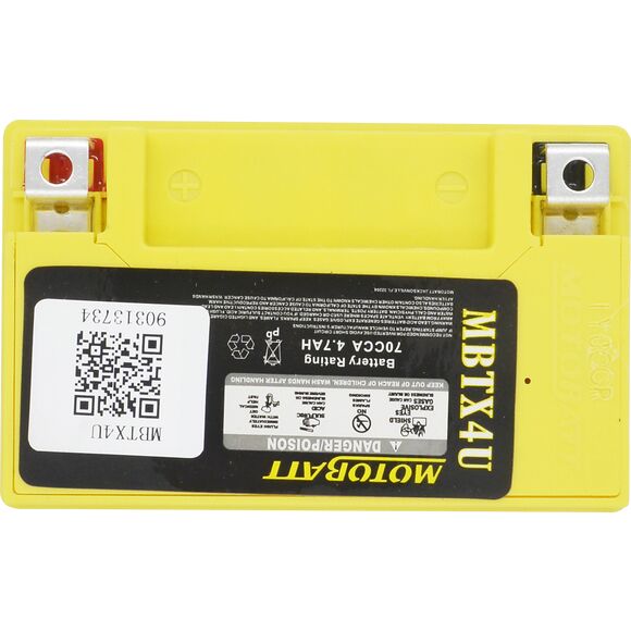 MOTOBATT Motobatt MBTX4U