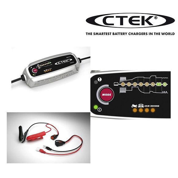 CTEK MXS 5.0 Batterilader 12V - MC-UTSTYR