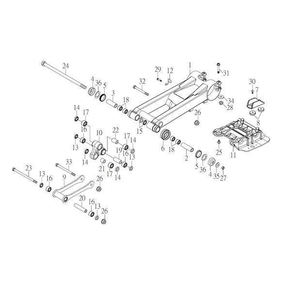 SMC Nålelager Swing SMC 500 / 520