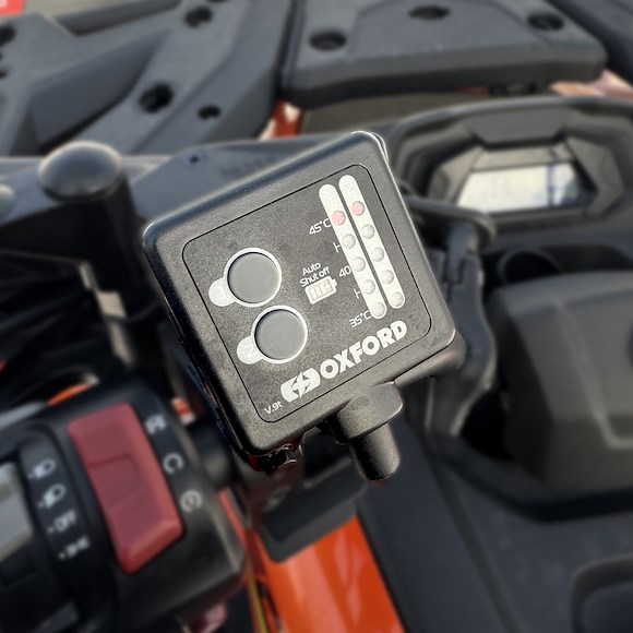 OXFORD ATV Håndtaks/Tommelvarmer 2-Zon Oxford Lock-On