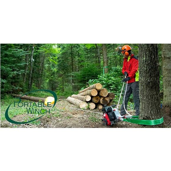 CAPSTAN PORTABEL CAPSTAN VINSJ BENSINDREVEN 700 KG