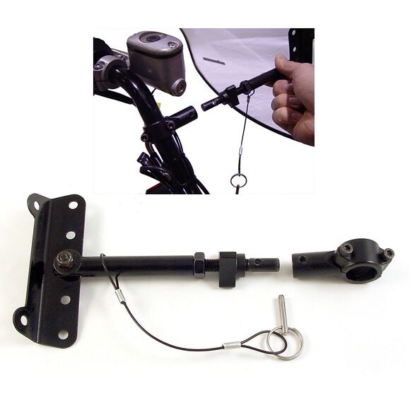 POWERMADD Powermadd Cobra vindrute Quick Release med Cut-Out