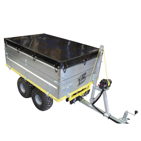 Iron Baltic (IB) PVC Cap IB Flatbed Boggie 1200 Høybygget