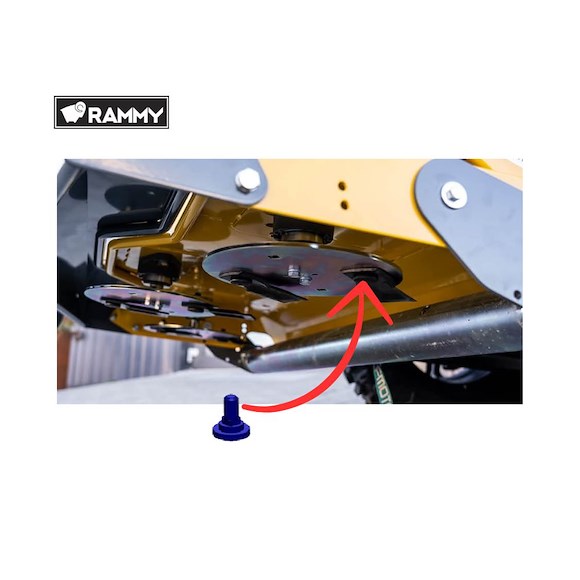 RAMMY Bolt Reserveblad Rammy Gressklipper