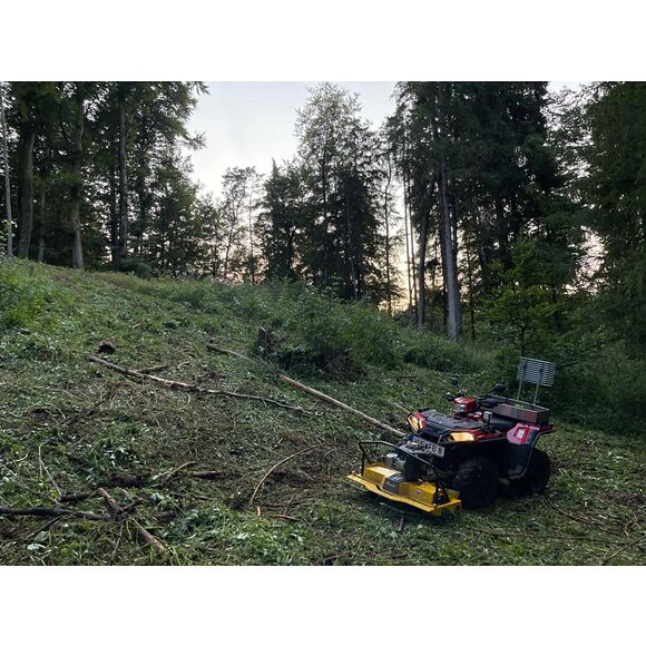 RAMMY Rammy ATV Brushcutter 115 cm med Briggs & Stratton-motor