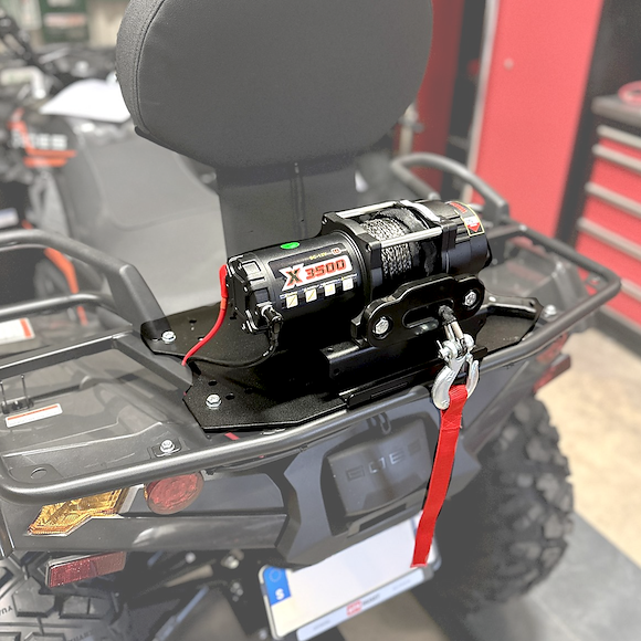 ROUGHWORX ATV-vinsj med hurtigfeste - Roughworx X 3500 S