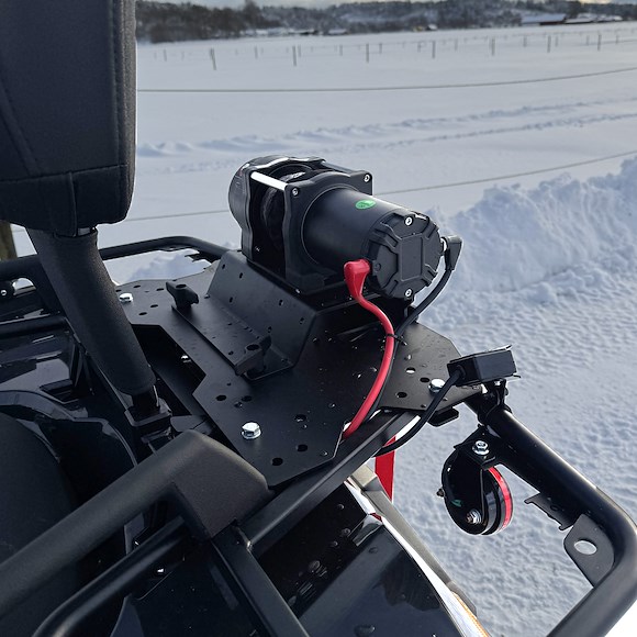ROUGHWORX ATV-vinsj med hurtigfeste - Roughworx X 3500 S